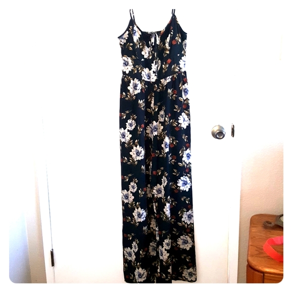Pants - *sold*Floral Pant jumpsuit